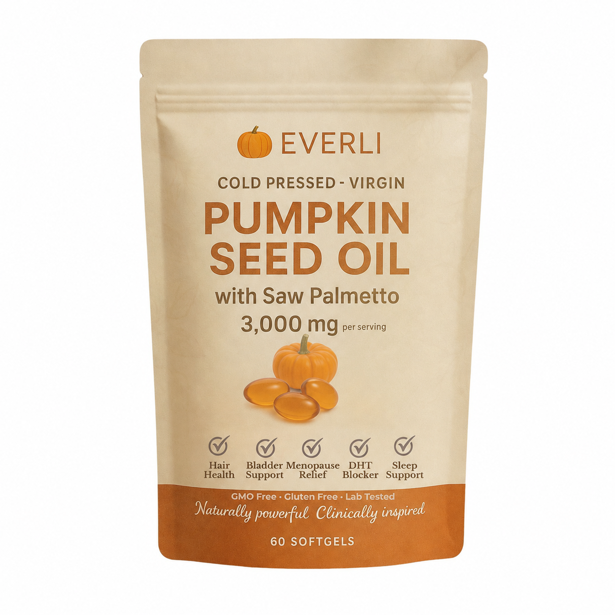 Everli® Pumpkin Seed Oil Softgels